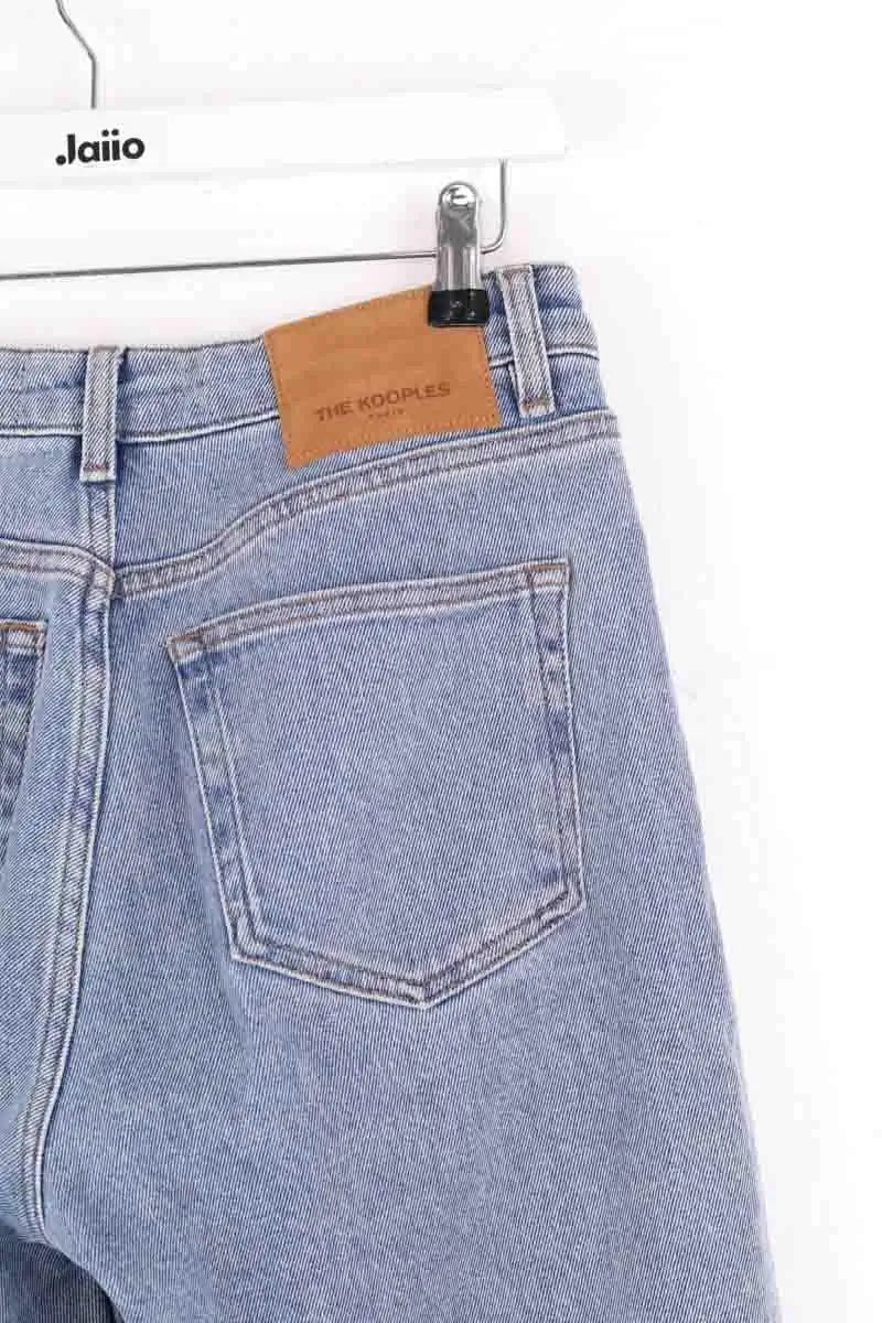 Jean droit The Kooples Bleu en Coton