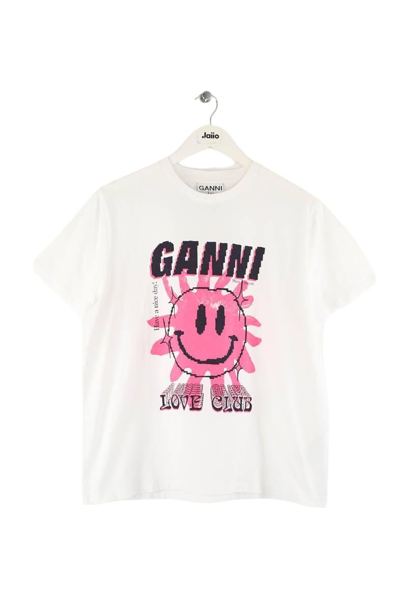 T-shirts Ganni  Blanc