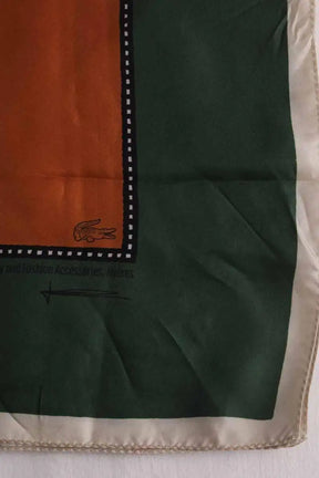 Étole Lacoste Vert en Synthétique