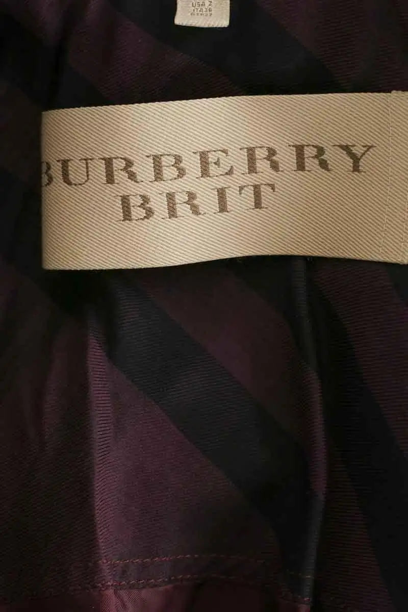 Manteau Burberry  Bordeaux