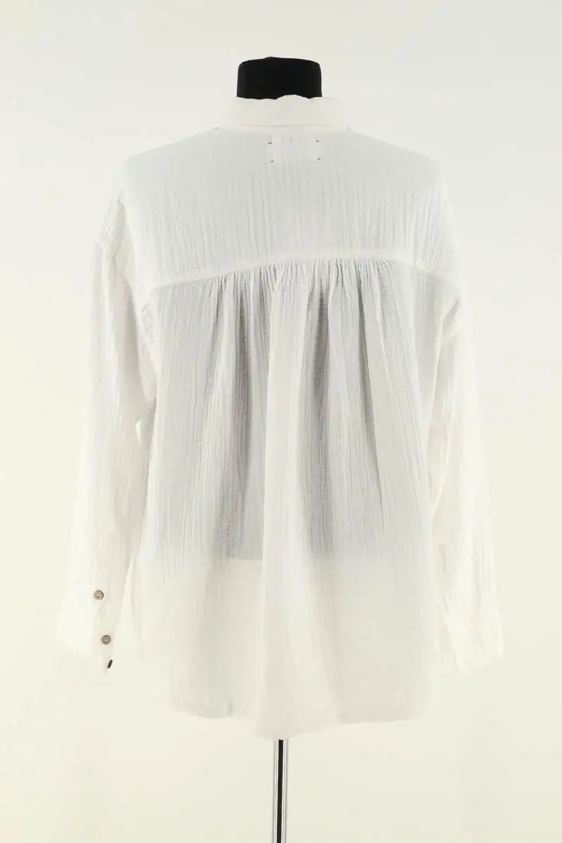 Chemise Xirena Blanc en Coton