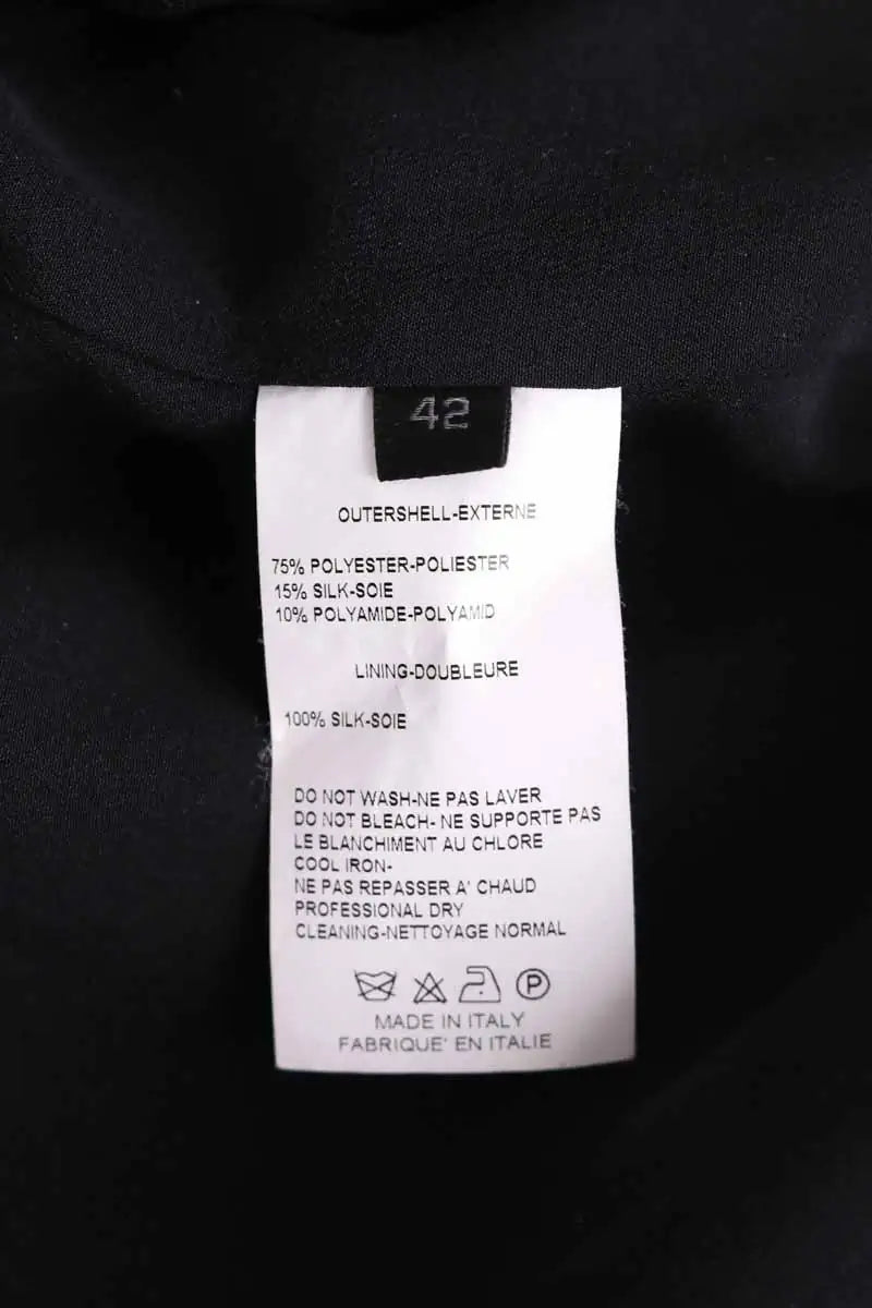 Gilet Elie Saab Noir en Synthétique