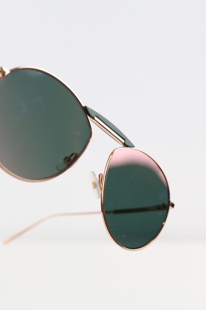 Lunettes de soleil Fendi  Vert