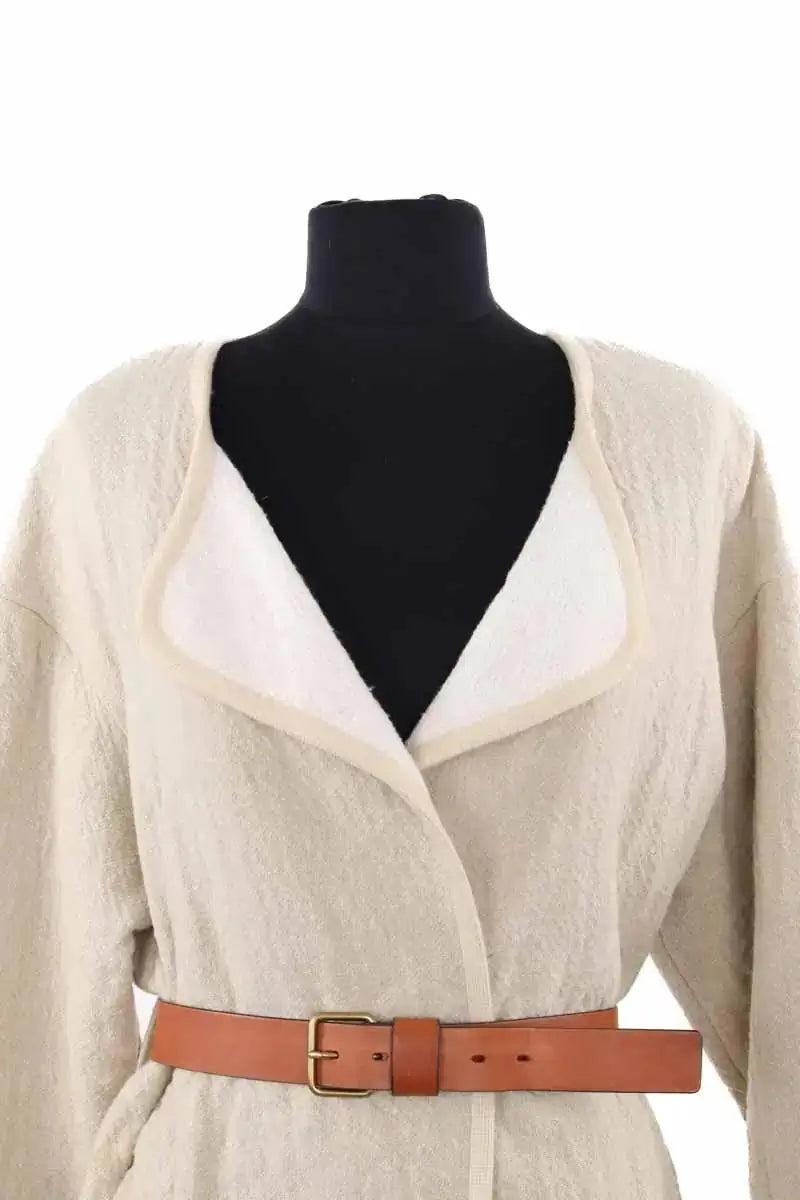 Manteau Ba&Sh Beige en Coton