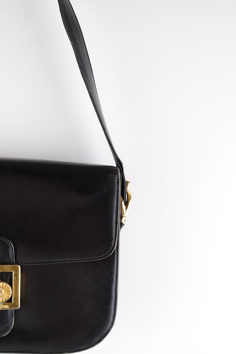 Sacs Celine Triomphe Vintage Noir