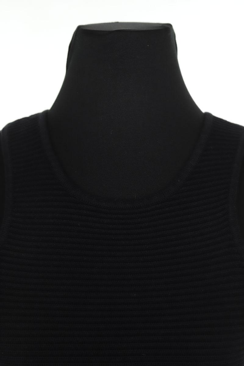Mi-longueur Claudie Pierlot  Noir