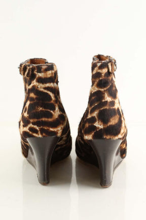 Boots Lanvin  Marron
