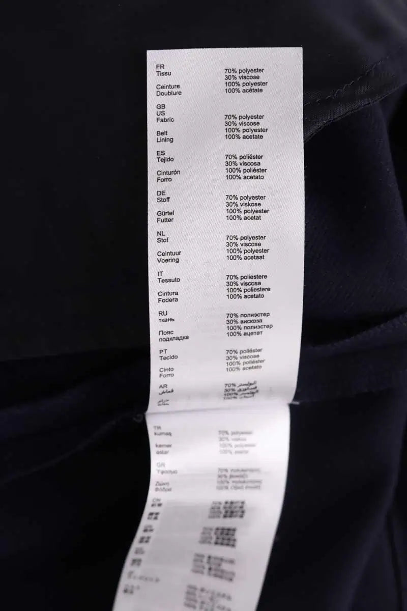 Pantalon Claudie Pierlot Marine en Laine