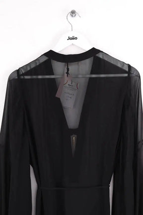 Robe Kaftan Agent Provocateur Noir en Soie