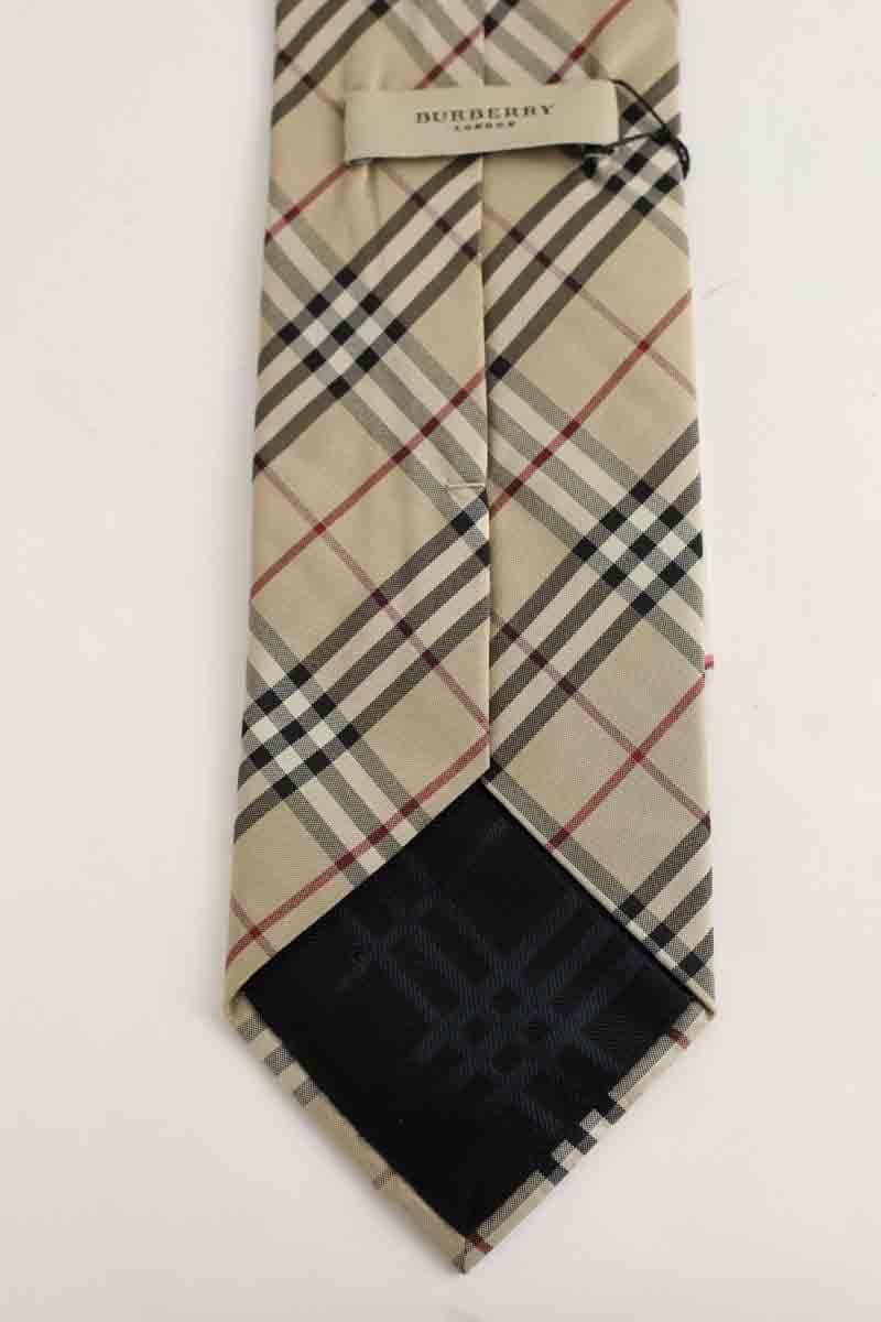 Cravate Burberry  Marron