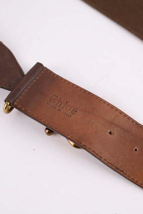 Ceinture Chloé  Marron
