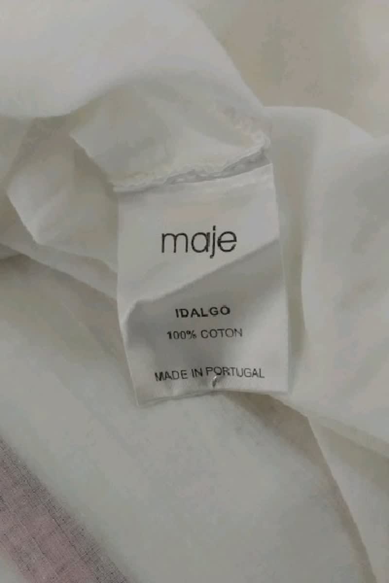 T-shirts Maje  Blanc