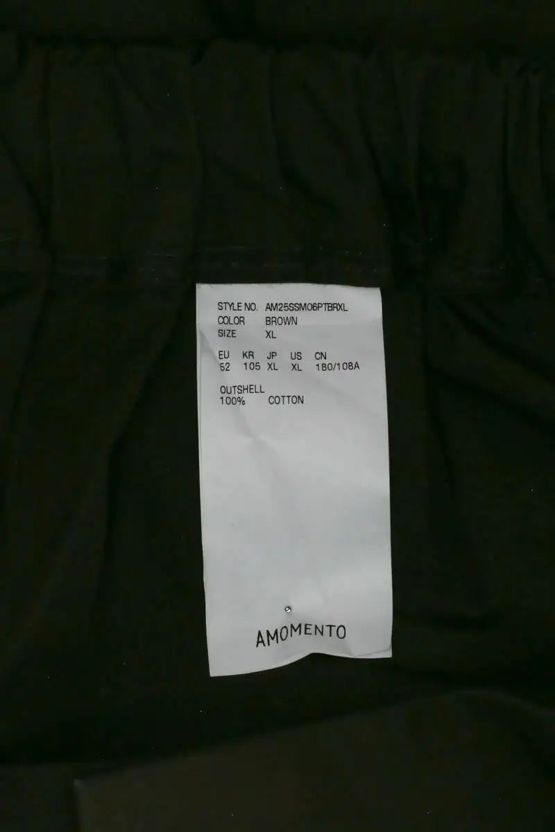Bermuda AMOMENTO Anthracite en Coton
