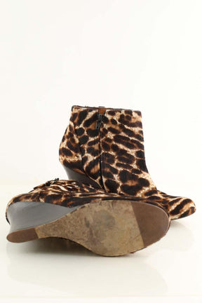 Boots Lanvin  Marron