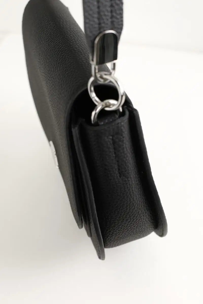 Sac porté épaule Tommy Hilfiger  Noir