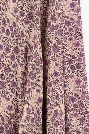 Jupe Laurence Bras Violet en Coton