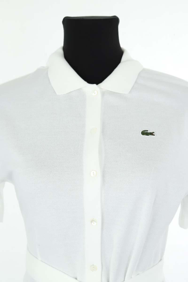 Mi-longueur Lacoste  Blanc