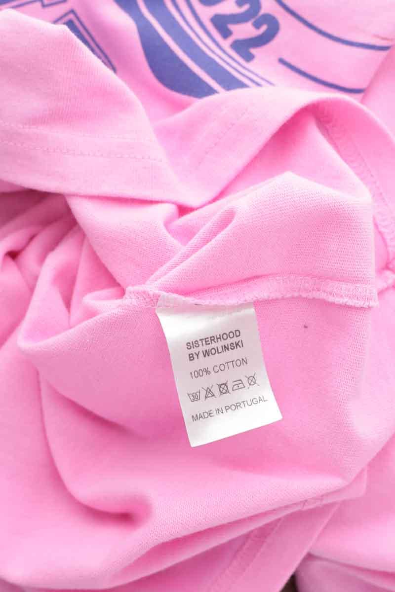 T-shirts Sisterhood by Wolinski  Rose