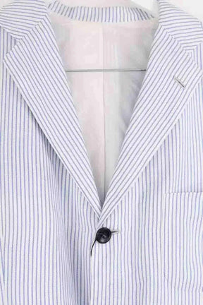 Veste Kiton Blanc en Coton