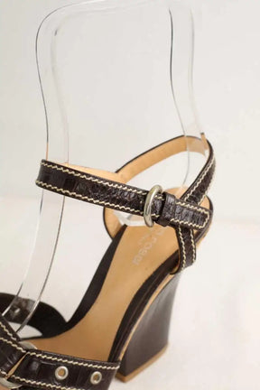 Talons Sergio Rossi  Marron