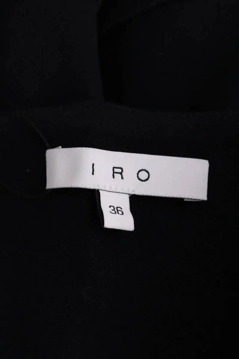 Jupe Iro Marine en Laine