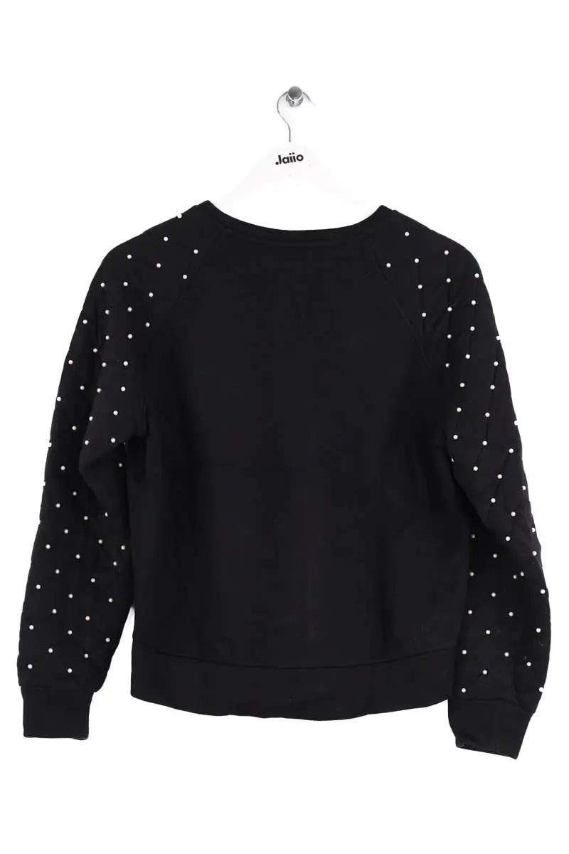 Sweatshirt Maje Noir en Coton