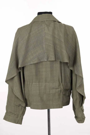 Veste Margaux Lonnberg Kaki en Viscose