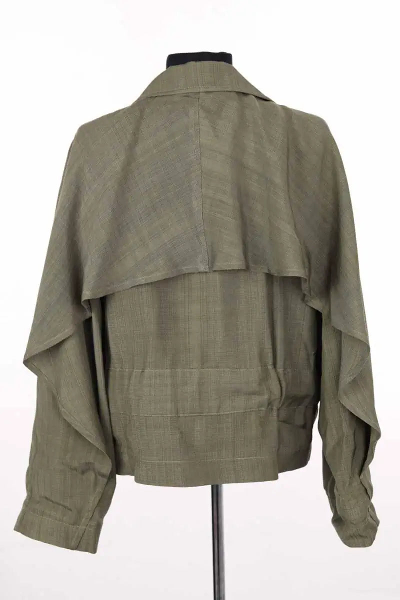 Veste Margaux Lonnberg Kaki en Viscose