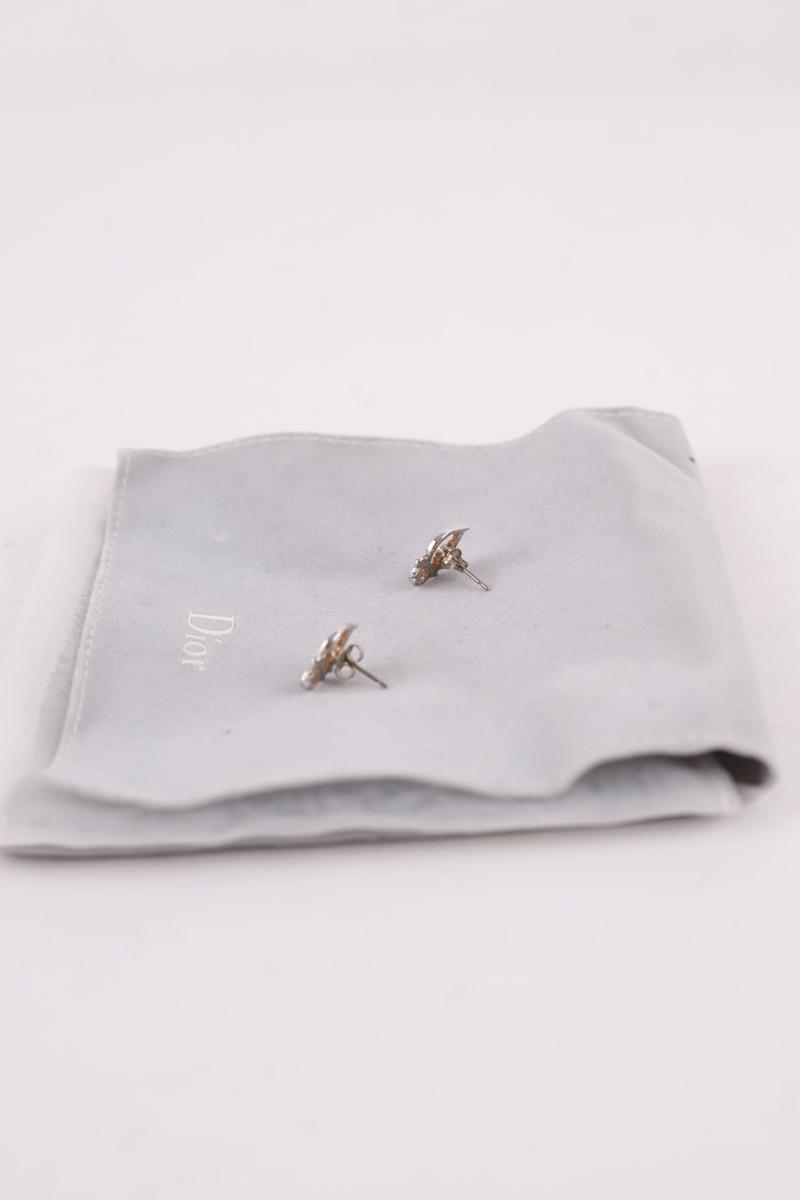 Boucles d'oreilles Dior  Argent