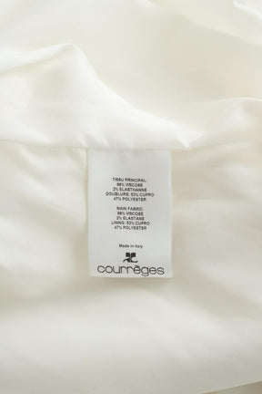 Mini Courrèges  Blanc