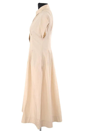 Robe Max Mara Beige en Coton