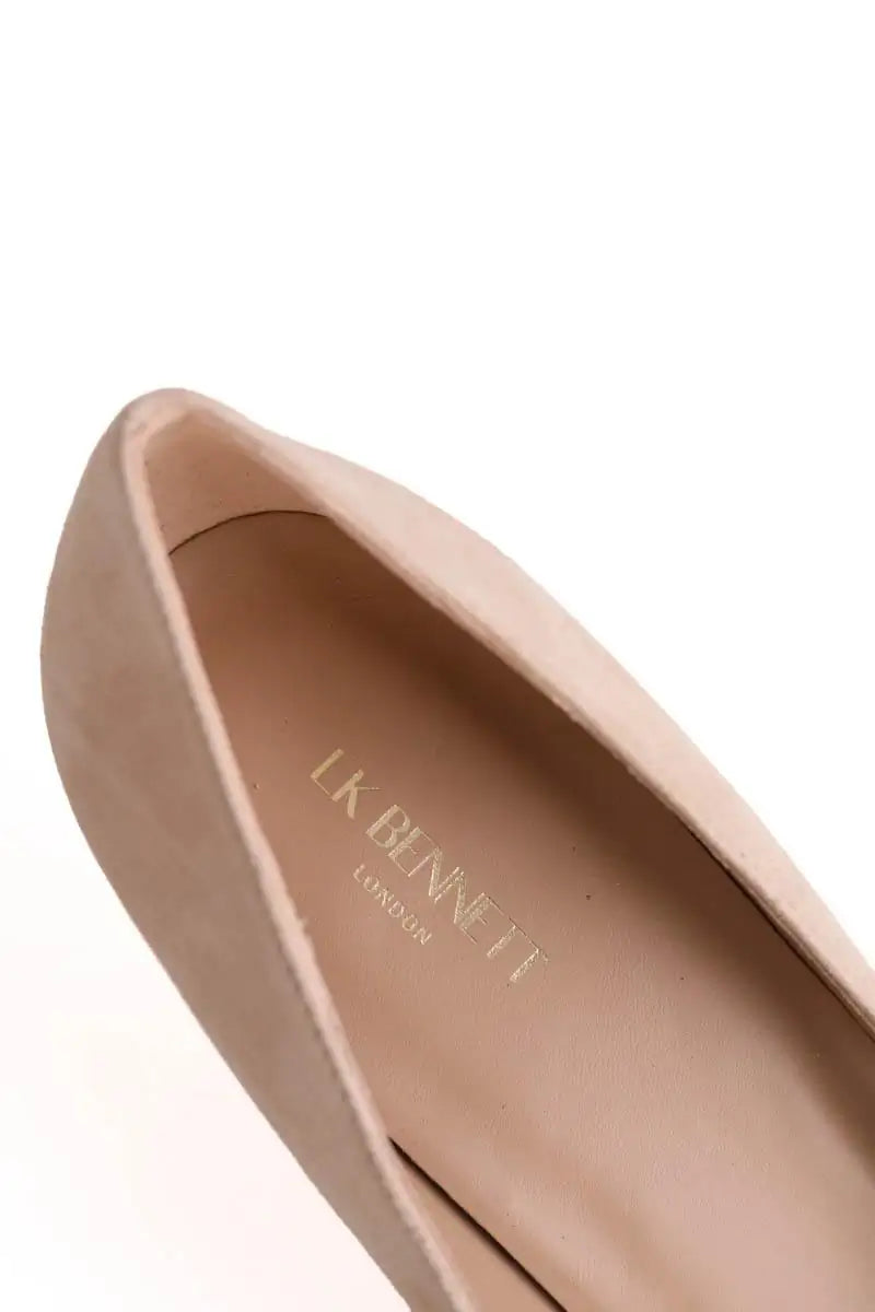 Talons LK Bennett Audrey Beige en Daim