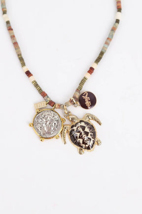 Collier Bohemian Rhapsodie  Marron