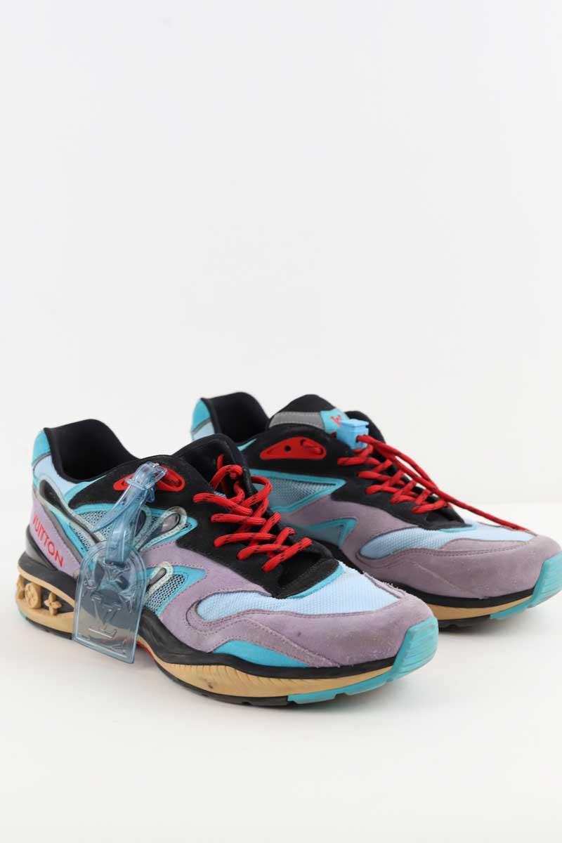 Baskets Louis Vuitton Other Violet