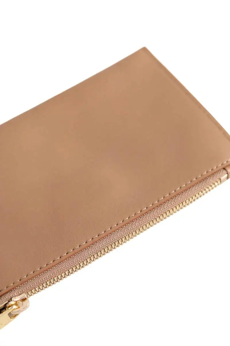 Pochette Lancel Beige en Cuir