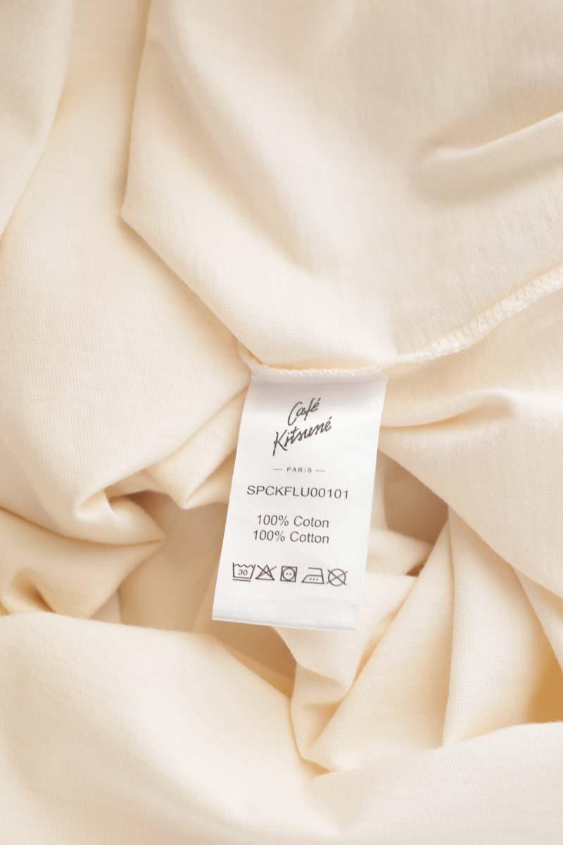 T-shirts Kitsuné  Blanc