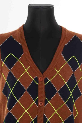 Gilets Lacoste  Marron