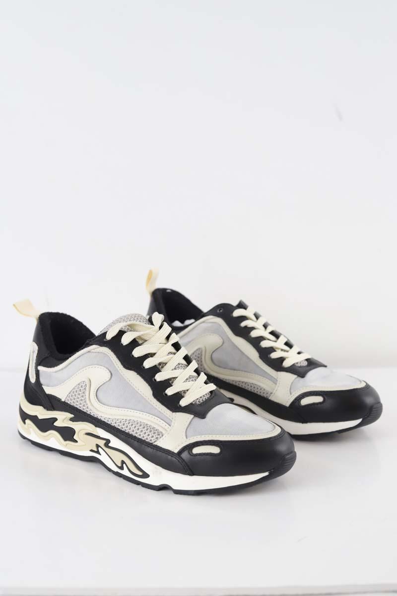 Baskets Sandro Flame Noir