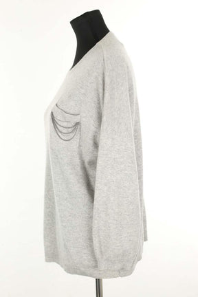 Pulls Brunello Cucinelli  Gris