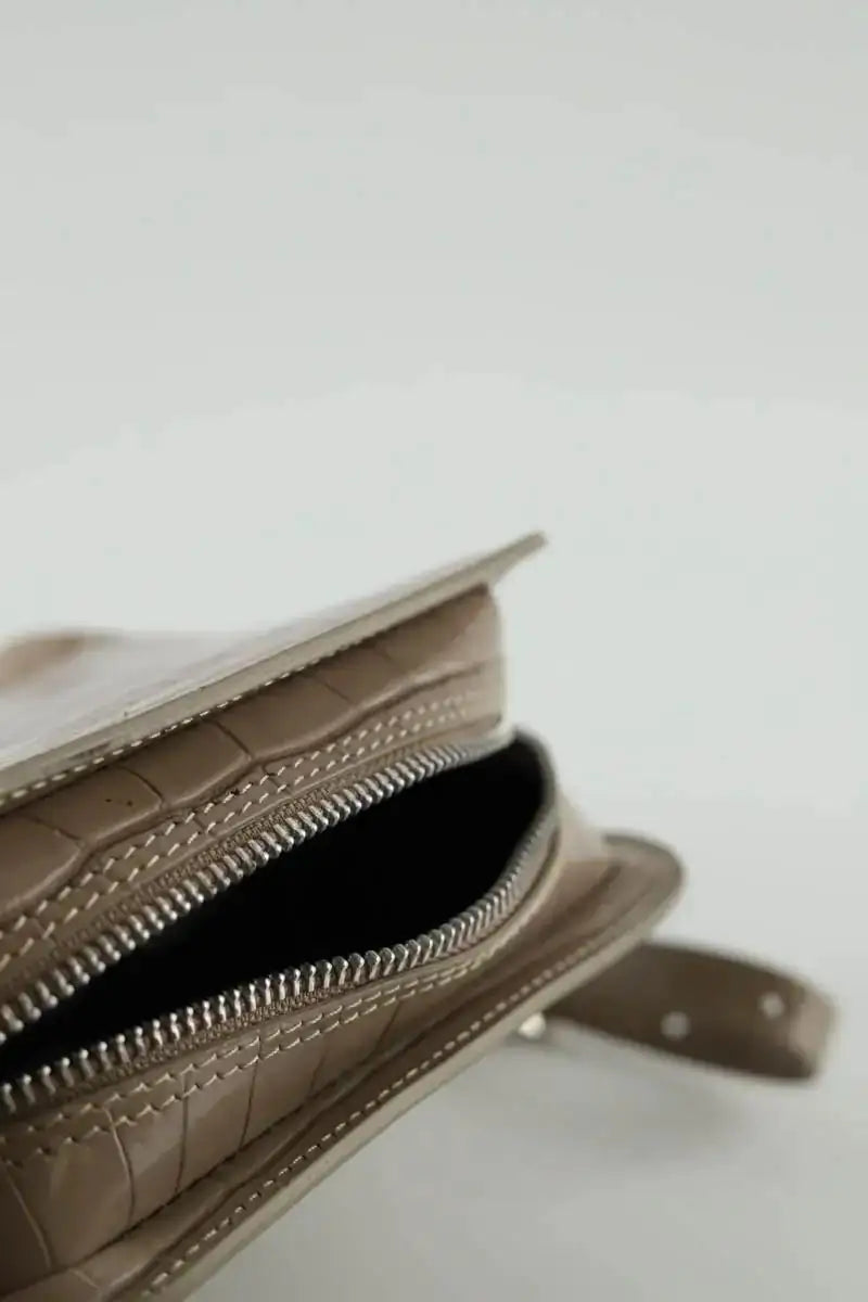 Sac à bandoulière LK Bennett Marie Beige en Cuir