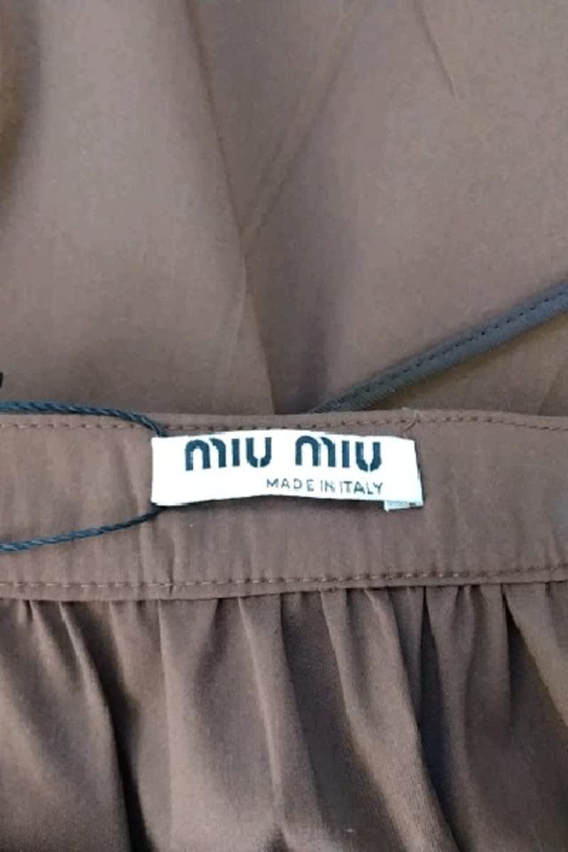 T-shirts Miu Miu  Marron