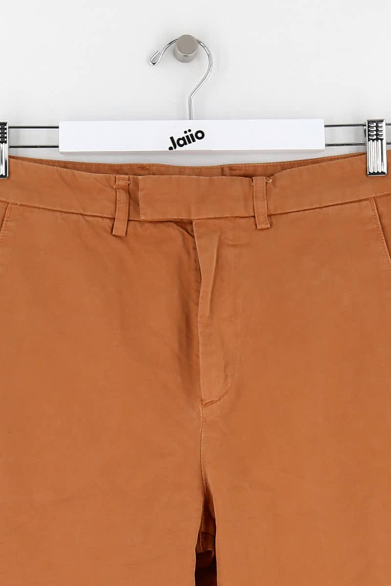 Pantalon slim Agnès B.  Marron