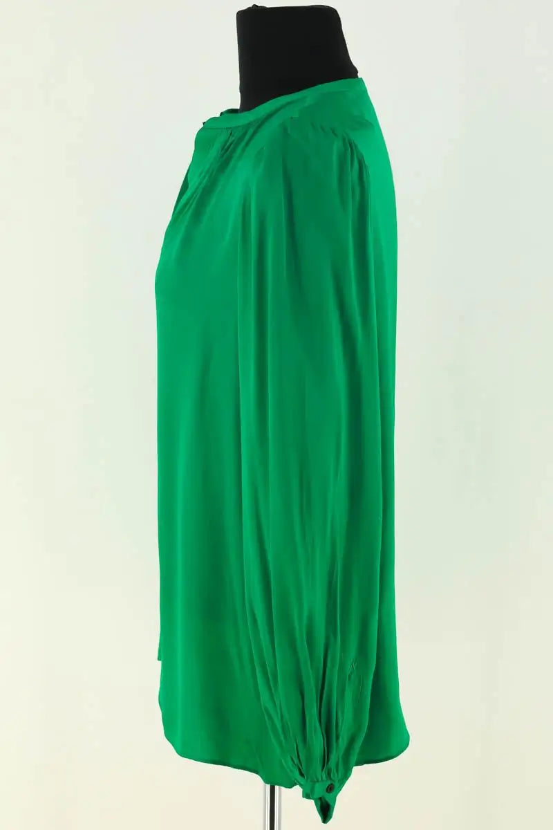Blouse The Kooples Vert en Viscose