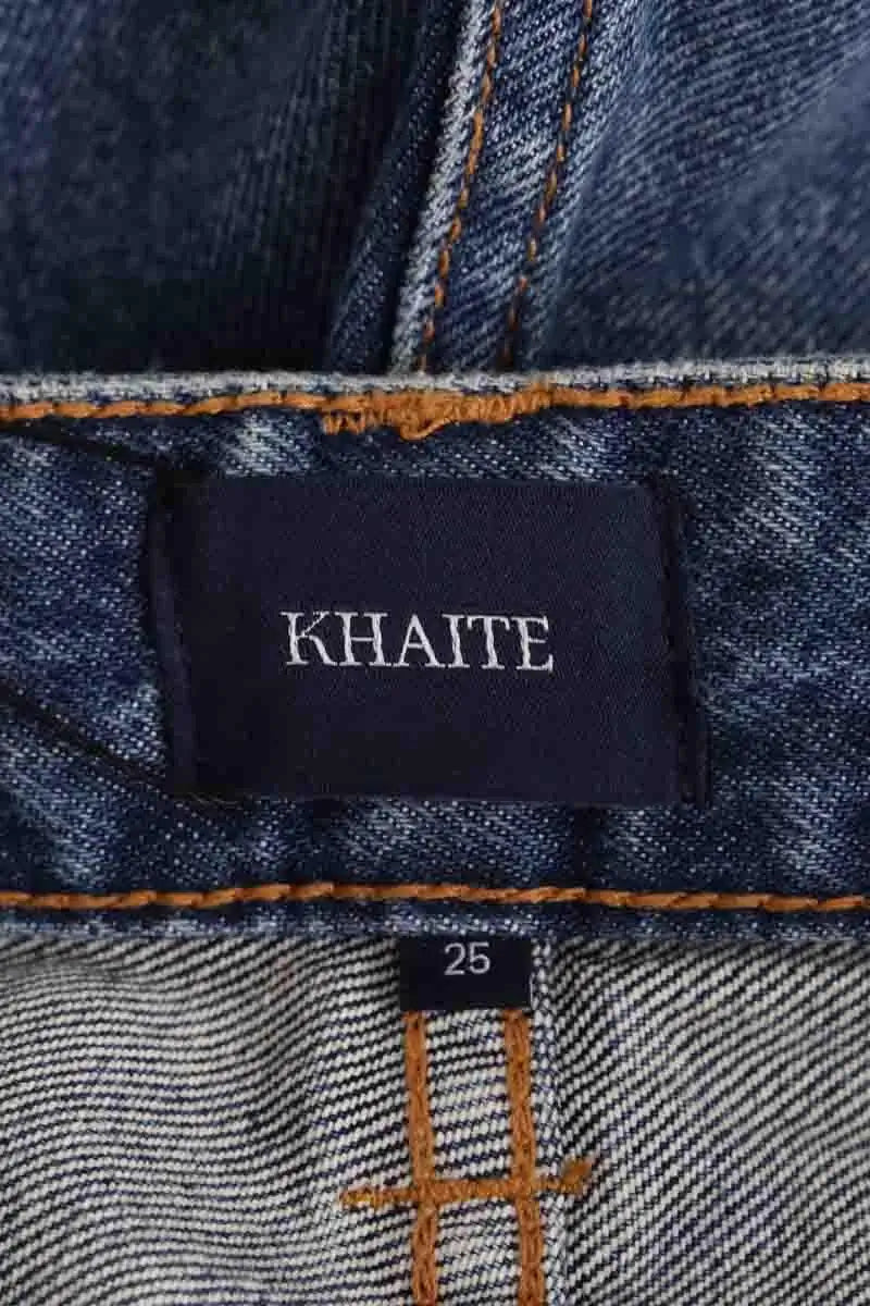 Jean droit Khaite Bleu en Coton