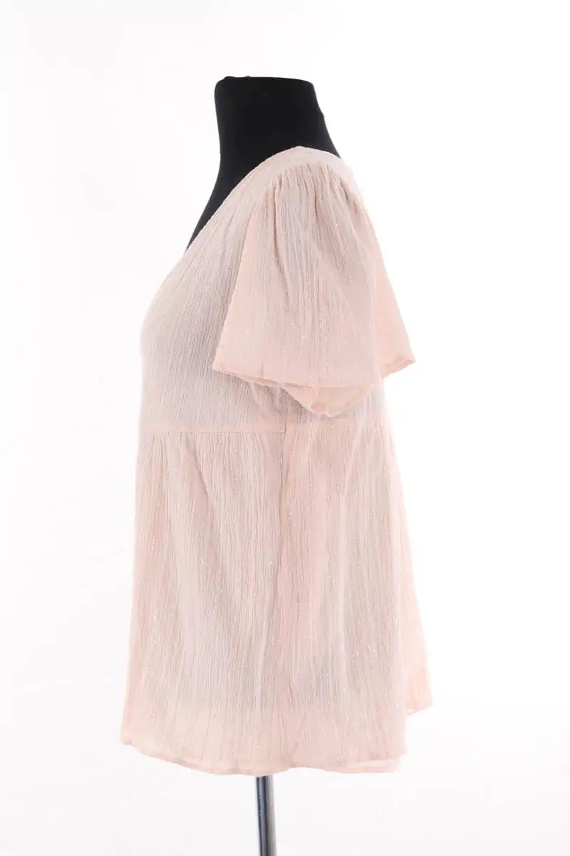 Blouse Ba&Sh Beige en Coton