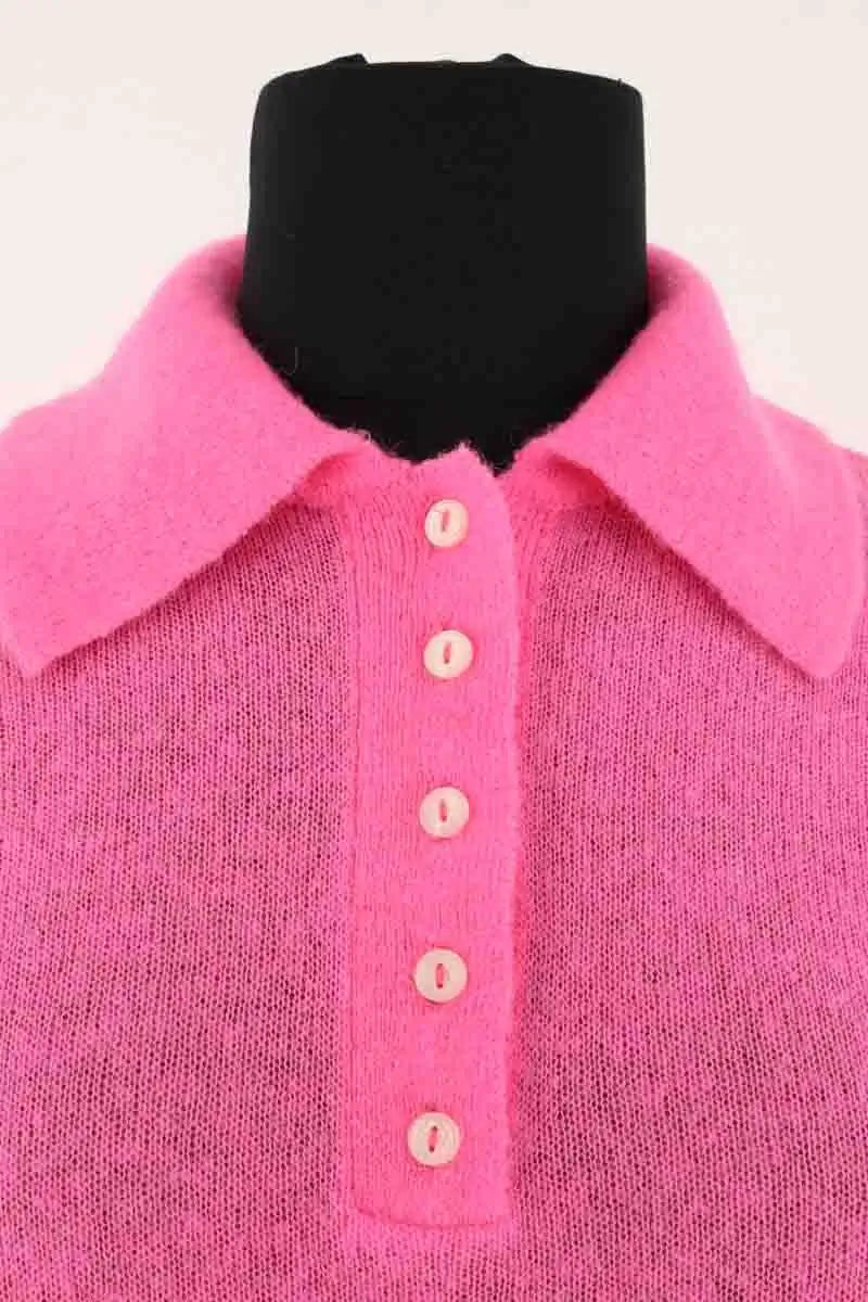 Pull Des Petits Hauts Cowboy Rose en Laine