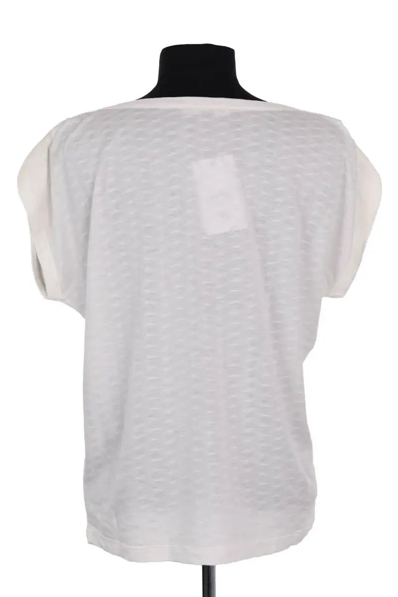 T-shirt Sessun Ecru en Synthétique