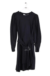 Robe Iro Luomos Noir en Viscose, taille S - Seconde Main