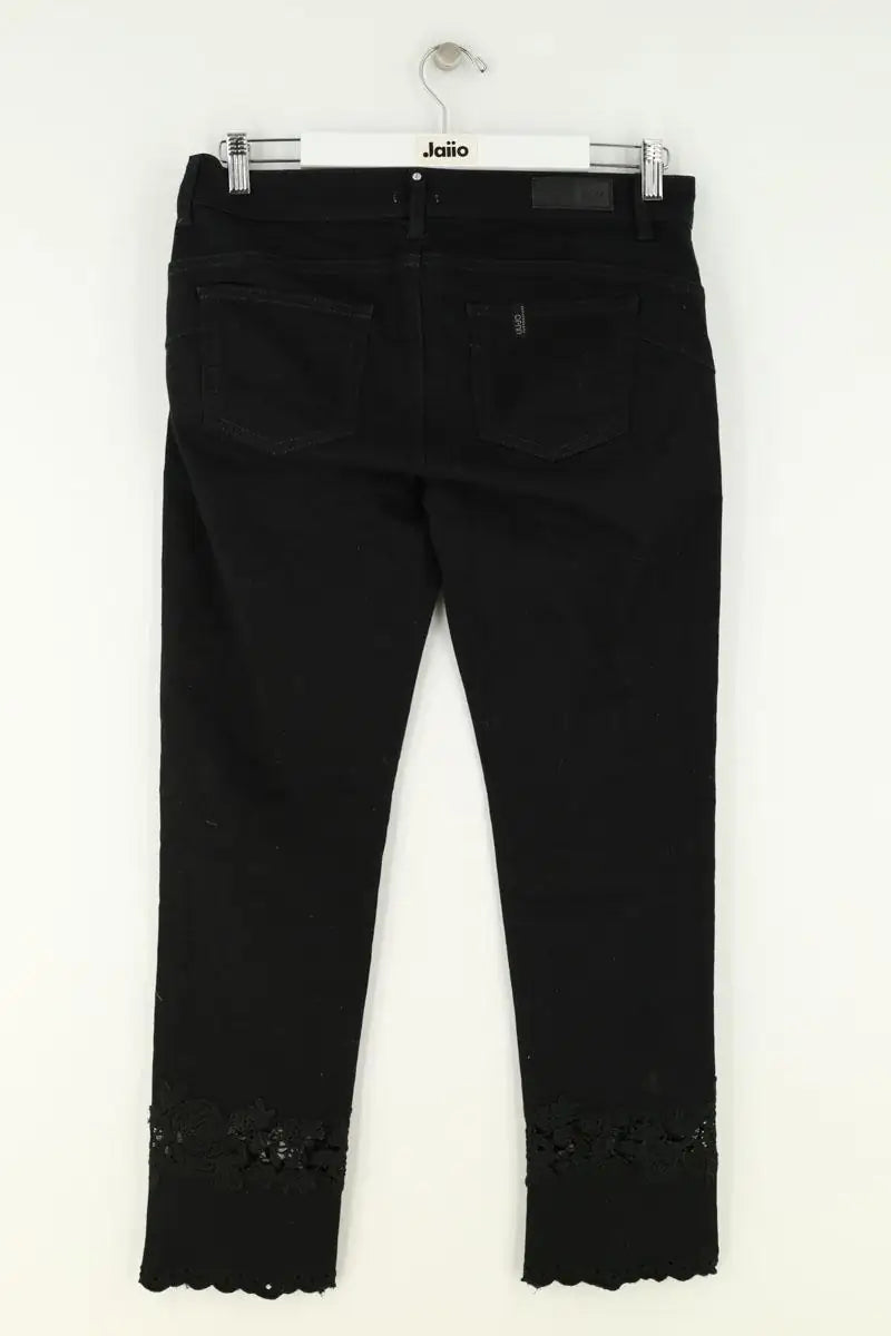 Jean droit Liu Jo Noir en Coton