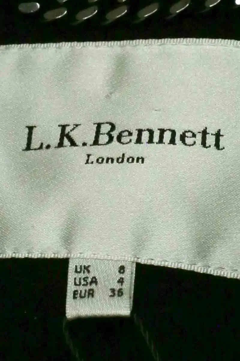 Manteau LK Bennett Noir en Laine